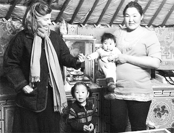 Susan in Mongolia